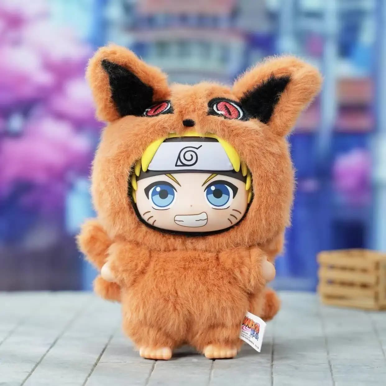 Nouveau Naruto Shippuden bête fête série peluche poupée boîte aveugle Chibi Kakashi Sasuke Surprise 