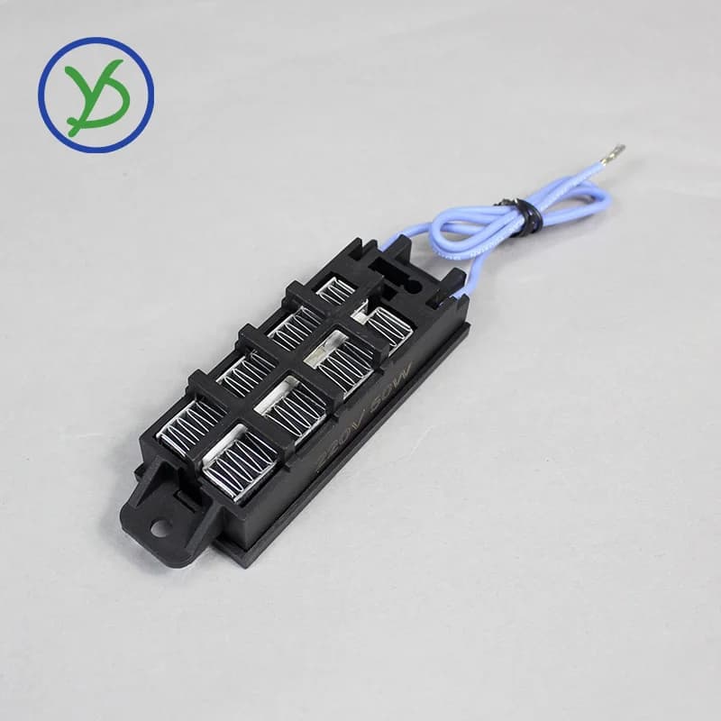 220 V 50 W incubateur chauffage PTC chauffage électrique en céramique chauffage à air élément chauff