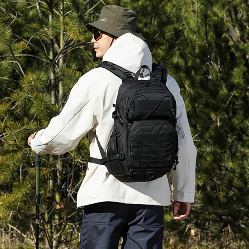 Sac à dos tactique de voyage pour hommes, sac à dos de camping de grande capacité, sac à dos de surv