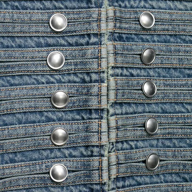 Veste en jean décontractée pour femme NLZGMSJ, collection Printemps 2026, à manches longues, col mon
