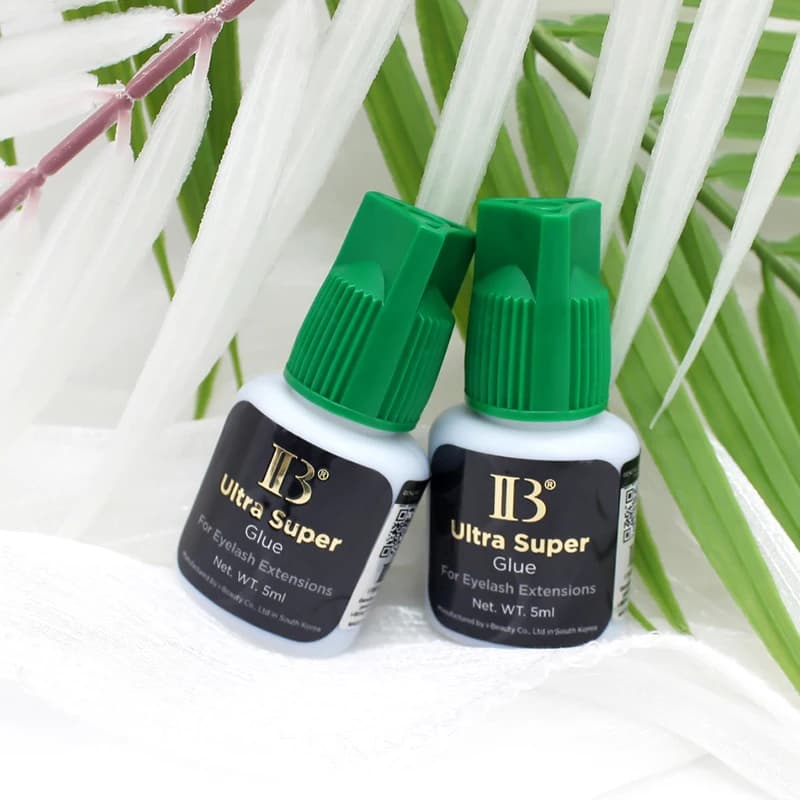 IBeauty – colle Ultra Super IB pour Extensions de cils, 5ml, capuchon vert IB, outils de maquillage 
