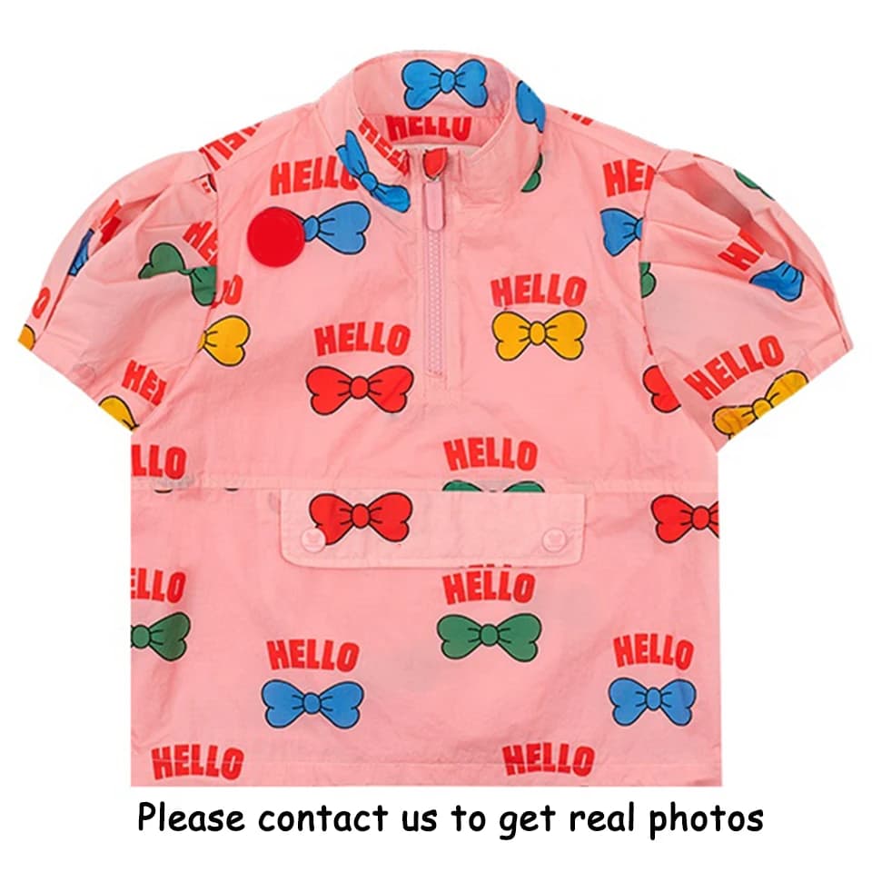 2025 nouveau coréen BE garçons dessin animé T-shirt Shorts maverafille mignon crème solaire vêtement
