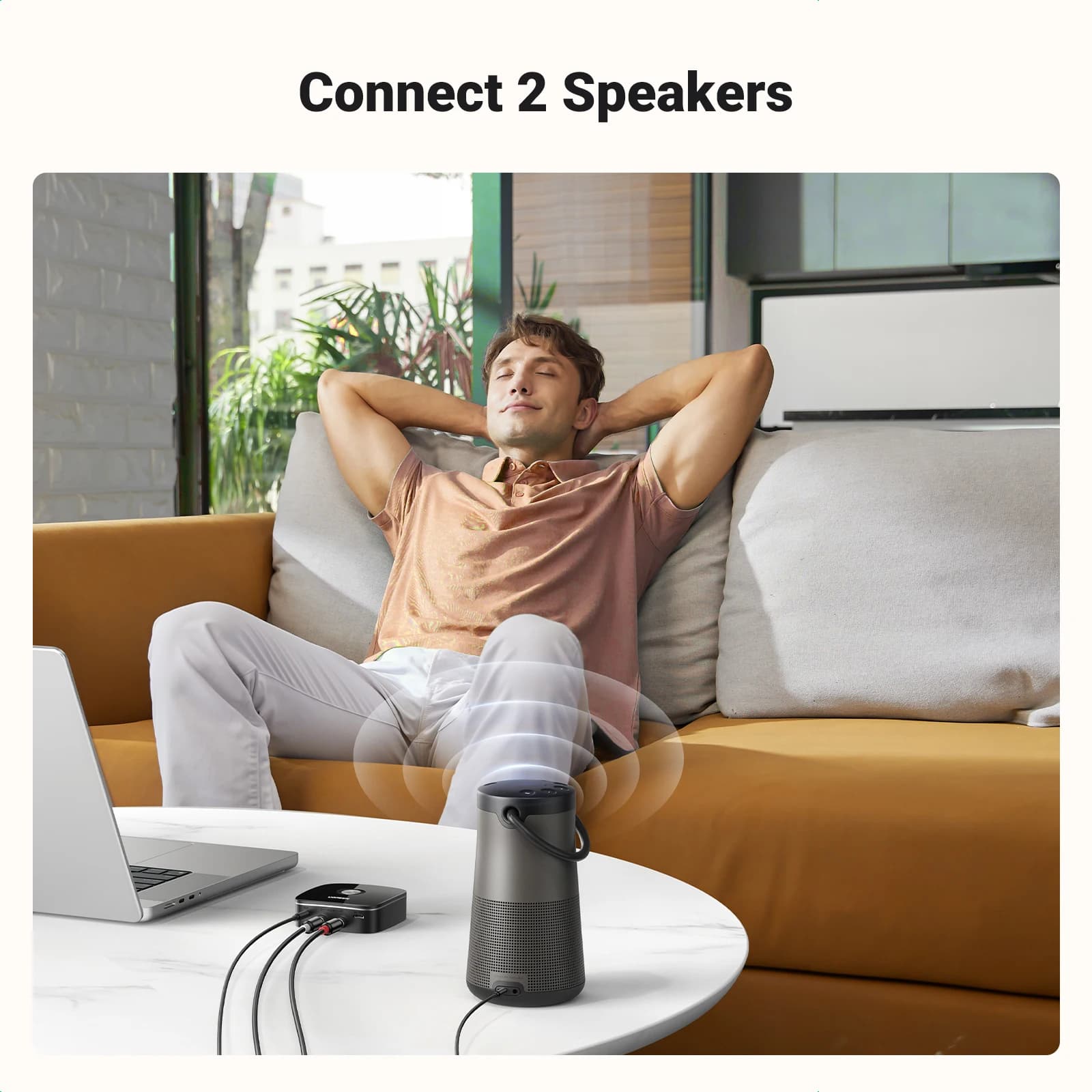 UGREEN-Adaptateur récepteur Bluetooth AUX RCA pour système stéréo domestique, HiFi, 3.5mm, adaptateu