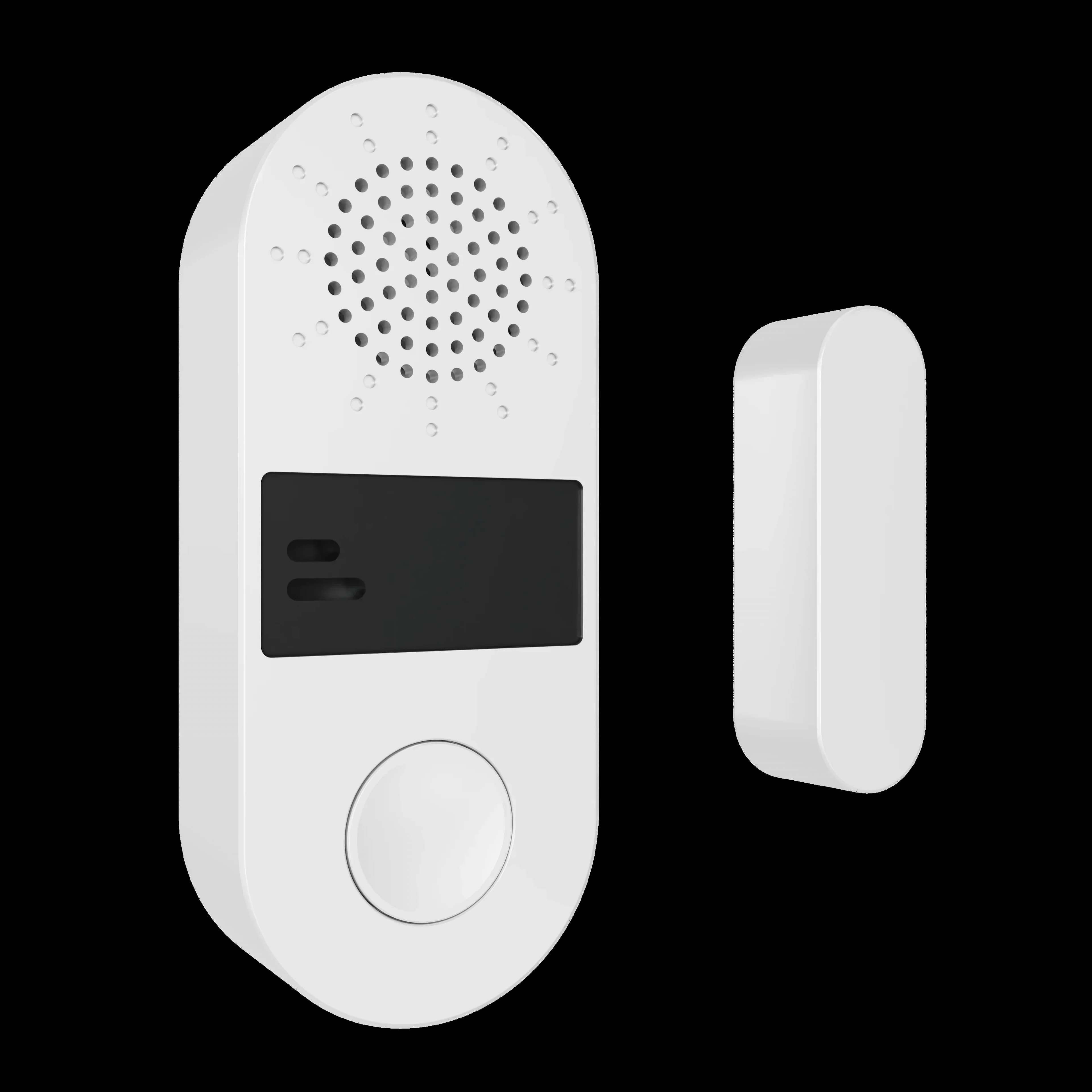 Capteur de porte/fenêtre WiFi Tuya, alarme sonore et lumineuse, sécurité domestique, protection magn