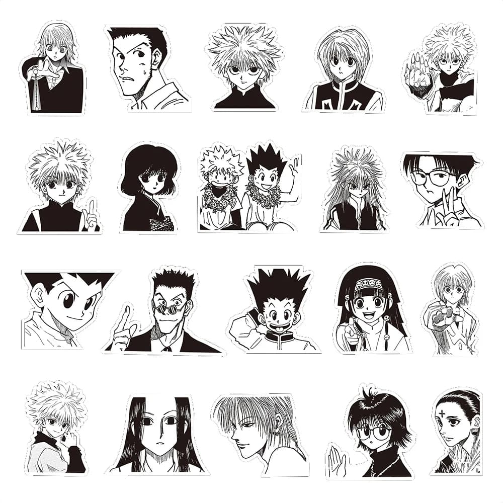 10/30/70 pièces japonais Anime HUNTER × HUNTER autocollants classique Cool décalcomanies décoration 