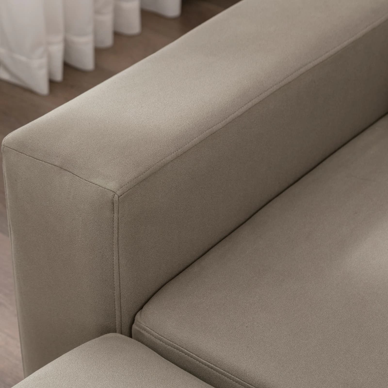 HORGgland-Canapé convertible O, canapé sectionnel en forme de L, canapé sectionnel modulaire