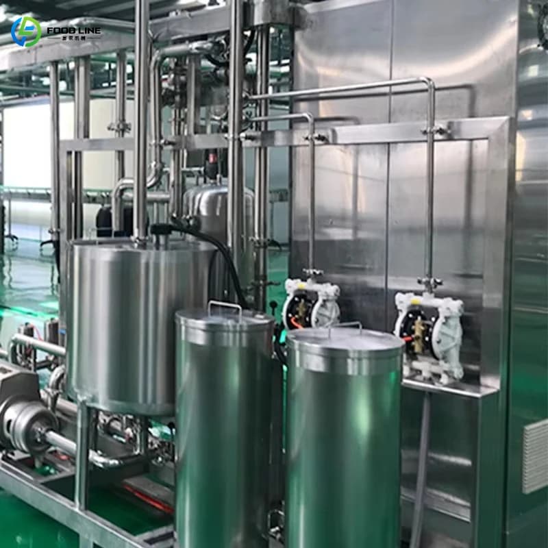 Ligne de production de vinaigrettes personnalisées, équipement commercial de transformation de la ma