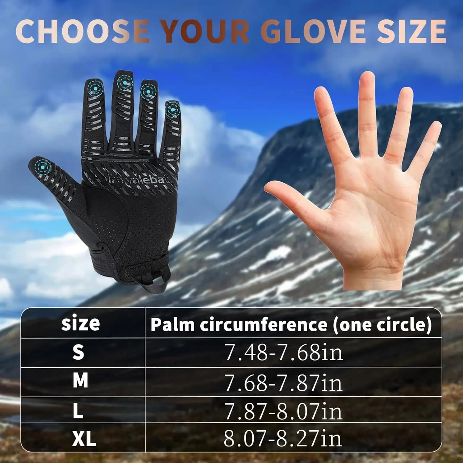 Gants tactiques d'extérieur en soie glacée à doigts complets pour la moto, compatibles écran tactile