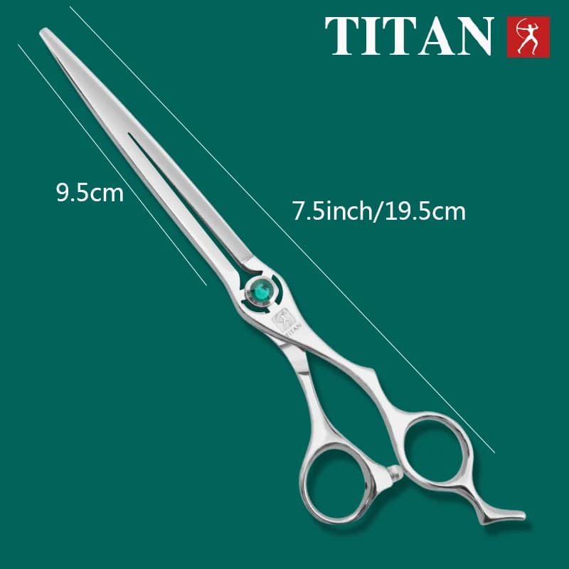 TITAN 7.0 7.5 pouces ciseaux de toilettage professionnels outils pour animaux de compagnie machine d