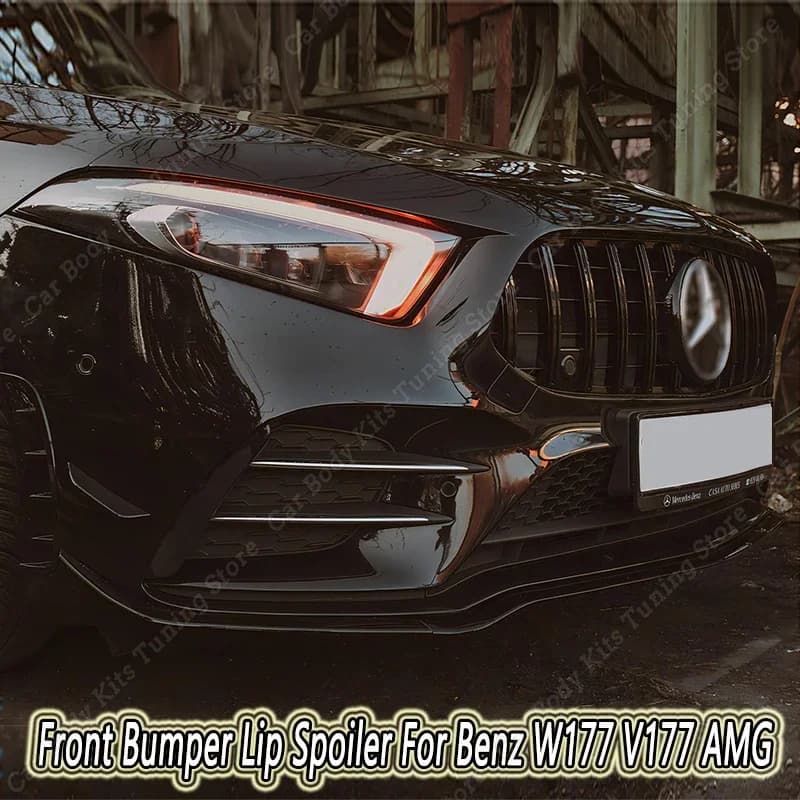 Pare-chocs avant pour Mercedes Benz Classe A, V177, W177, A35, A180, A200, A220, A250 Jas, Splitter,