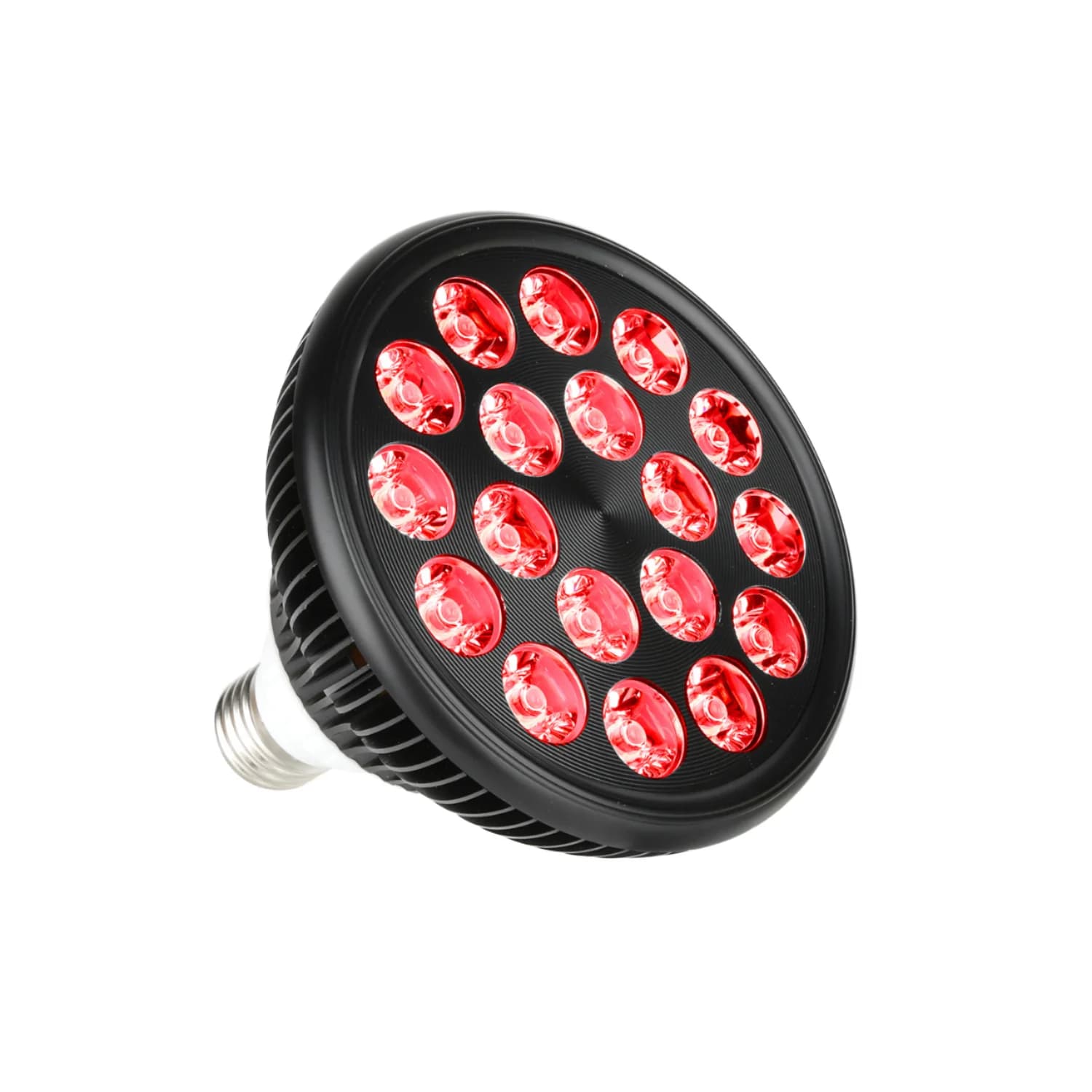Ampoule de thérapie à la lumière rouge avec pince de lampe LED 660nm rouge et 850nm dispositif de th