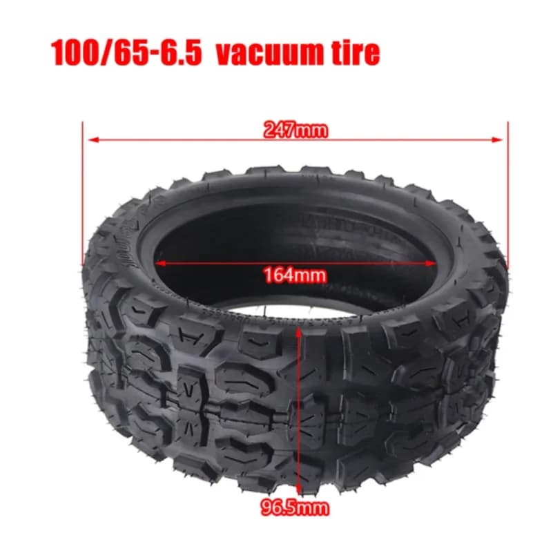 Voiture sans chambre à air pour scooter électrique Dualtron Thunder Speedual Plus, tout-terrain, 11 