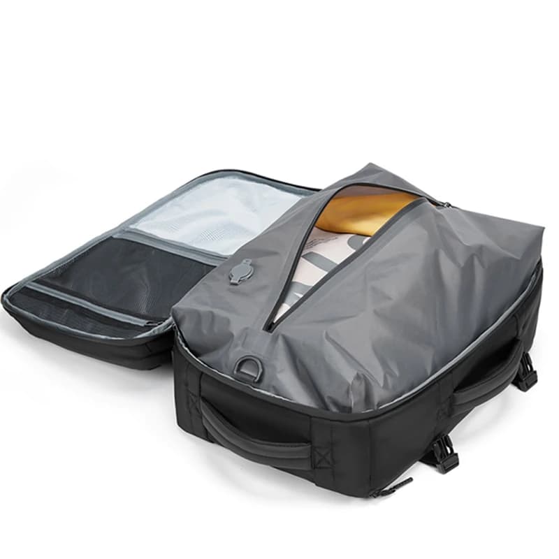 Voyage hommes compression sous vide sac à dos affaires 16 pouces sac à dos pour ordinateur portable 