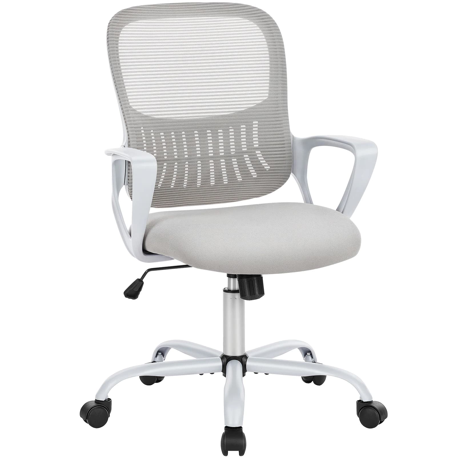 JIan-Chaise de Bureau Ergonomique à Dossier en Maille, Réglable, à Roulettes, pour Ordinateur, Jeu à