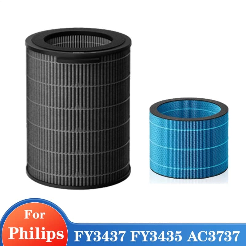 Filtre purificateur d'air pour Philips FY3437/AC3737 FY3435, élément filtrant, filtre de nettoyage d
