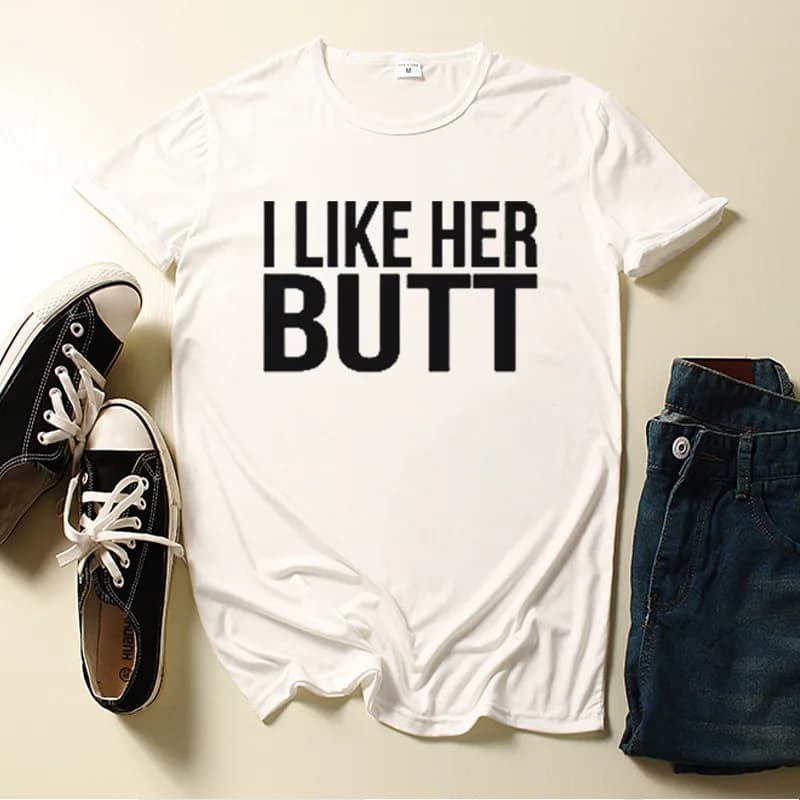 Couples T-shirt j'aime laisser elle a mais imprimer Couple T-shirt été roi reine T-shirt décontracté