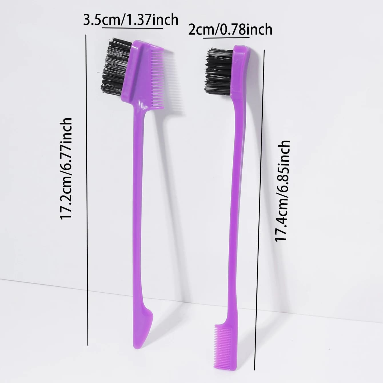 Brosses de contrôle des bords pour femmes, adaptées aux bords de cheveux, à la coiffure oculaire, sp
