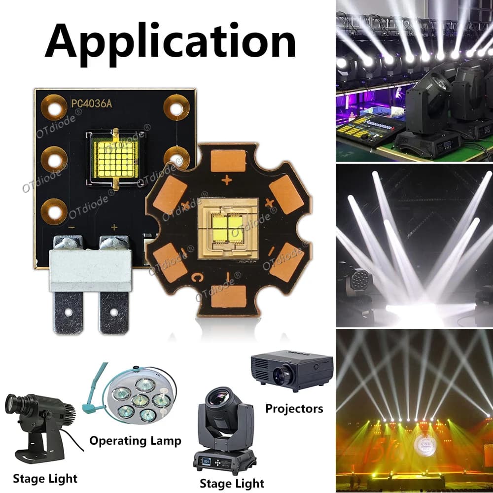Module LED de lumière de scène haute puissance 12V 18V 24V 36V 20W 30W 40W 50W 60W 80W 100W 150W 200