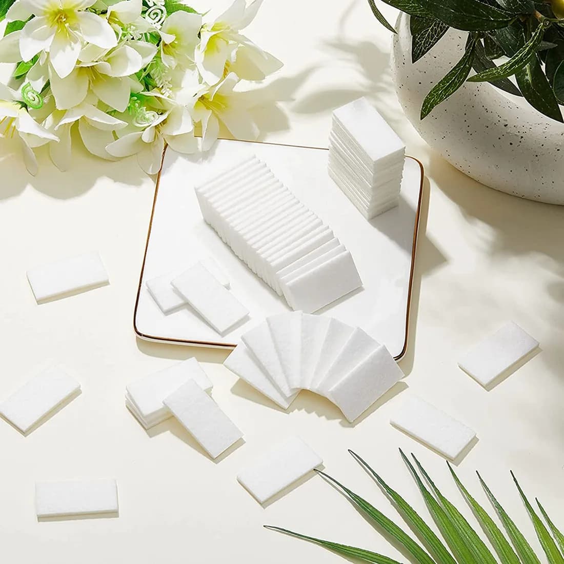 Tampons d'huile d'aromathérapie non parfumés pour diffuseur de parfum de voiture, tampons diffuseurs