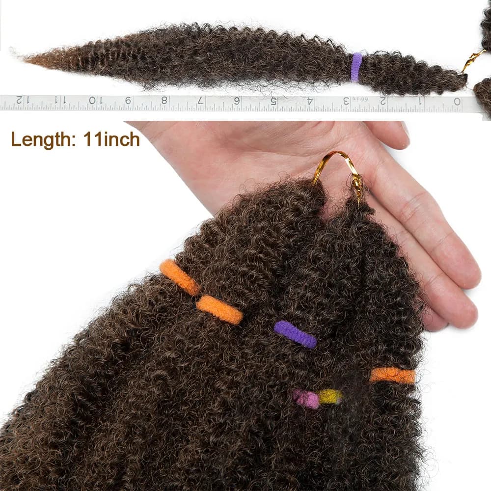Afro crépus cheveux pré étiré Afro crépus torsion cheveux tressage cheveux crépus torsion Crochet tr