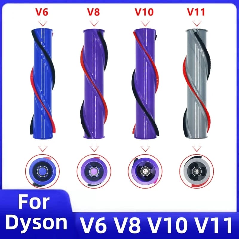 Rouleau de brosse pour aspirateur sans fil Dyson V6 V8 V10 V11, rouleau de brosse de remplacement, t