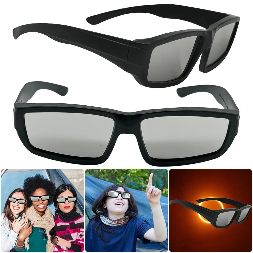 Pack de 1 2 3 ou 5 lunettes à éclipse solaire rencontre Iso 12312 2 2015 normes, nuances de visualis