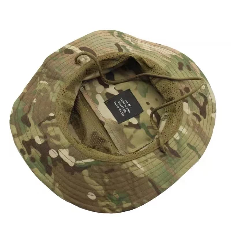 Casquette Bonnie à poche carrée pour passionnés tactiques, seau d'extérieur, chapeaux Benny, Multica