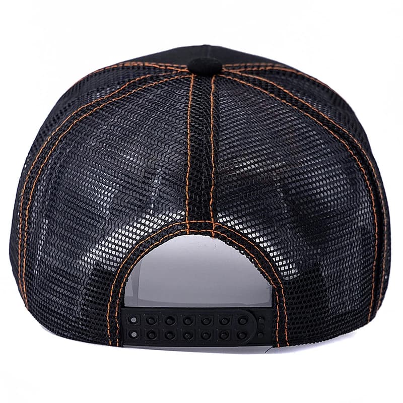 Casquette de pêche d'été unisexe, chapeau de camionneur en maille respirante pour hommes et femmes, 