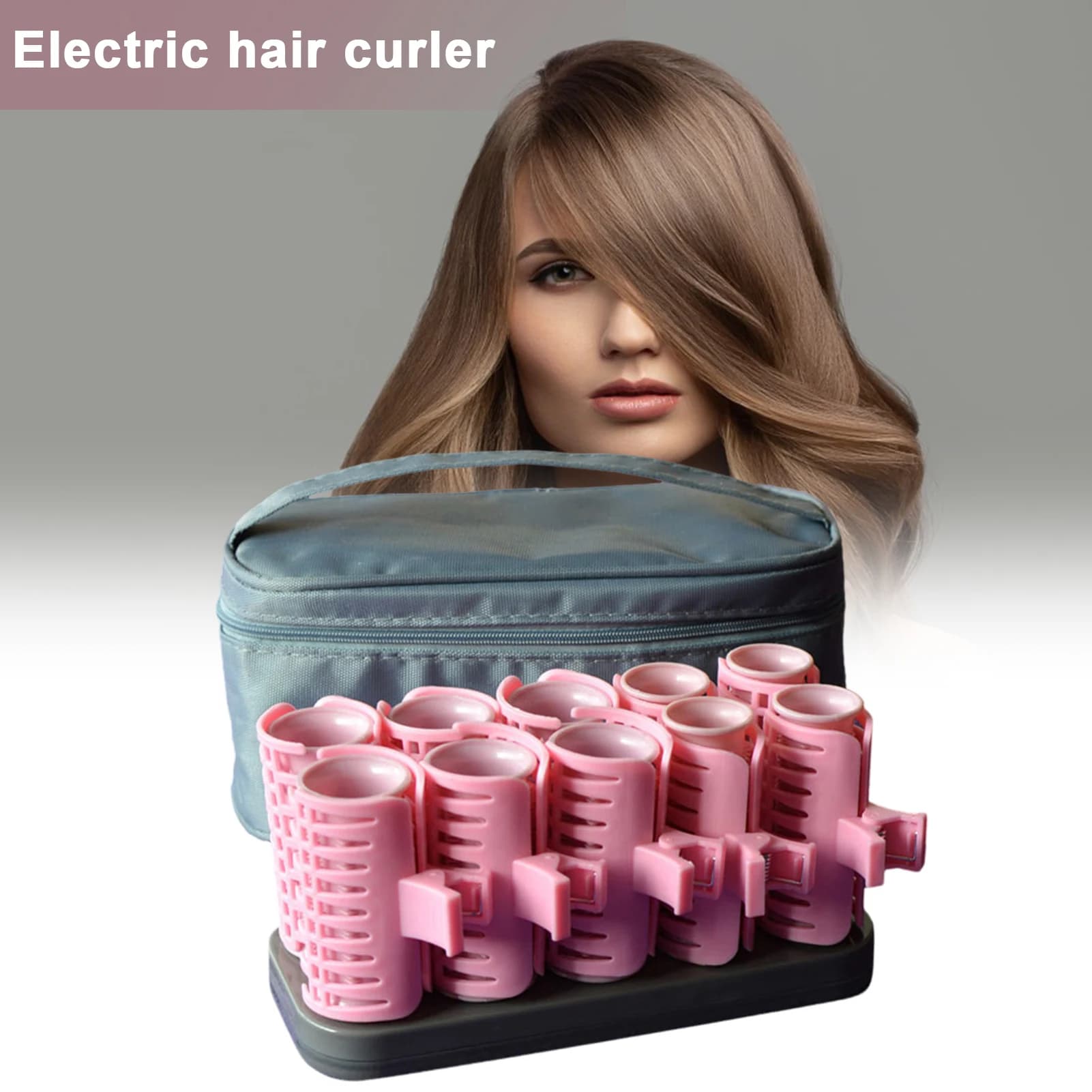 Bigoudis électriques pour frange, rouleau à cheveux bricolage, toutes sortes de différentes coiffure