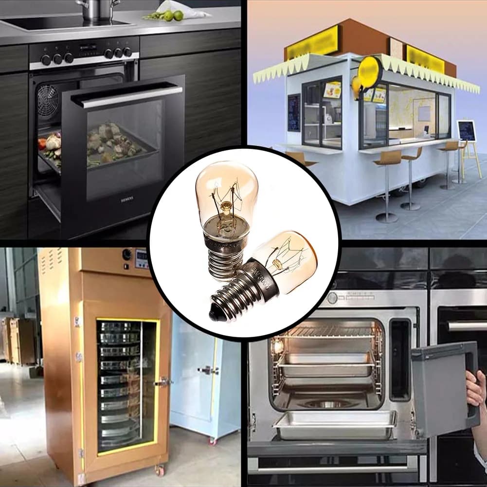 Haute température 300 degrés E14 four grille-pain vapeur ampoule cuisinière tenir lampe 15 W/25 W 22
