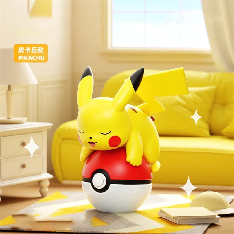 Authentique Pok é mon veilleuse poupée Pikachu EEVEE CHARMANDER BULBASAUR PSYDUCK ornement fait à la