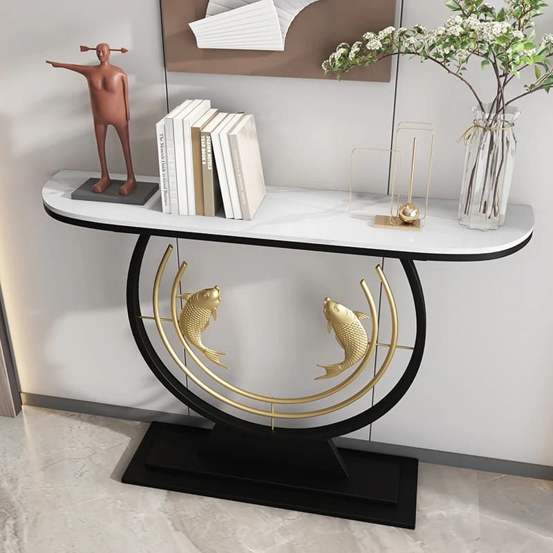 Table de Console Glam française, moderne, de luxe, élégante, Unique, pour porche, entrée, Stoliki Do
