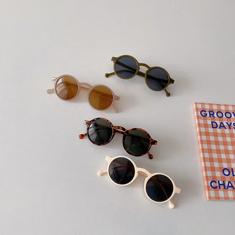 Lunettes de soleil à la mode pour enfants, ChimRunning, Lunettes de soleil à volume personnalisé, De