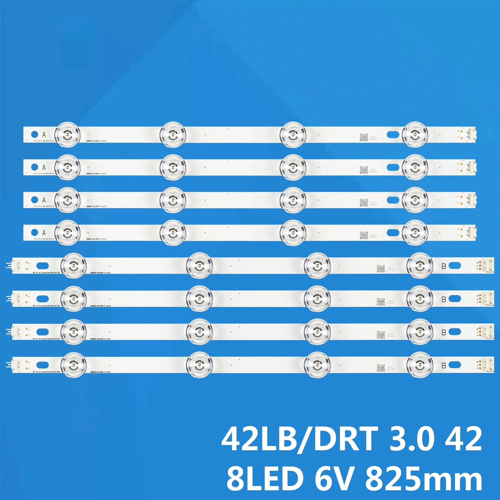 Bande de rétro-éclairage LED TV pour 42LF5800 42LF5809 42LB560 42 ", Kit de barres de rétro-éclairag