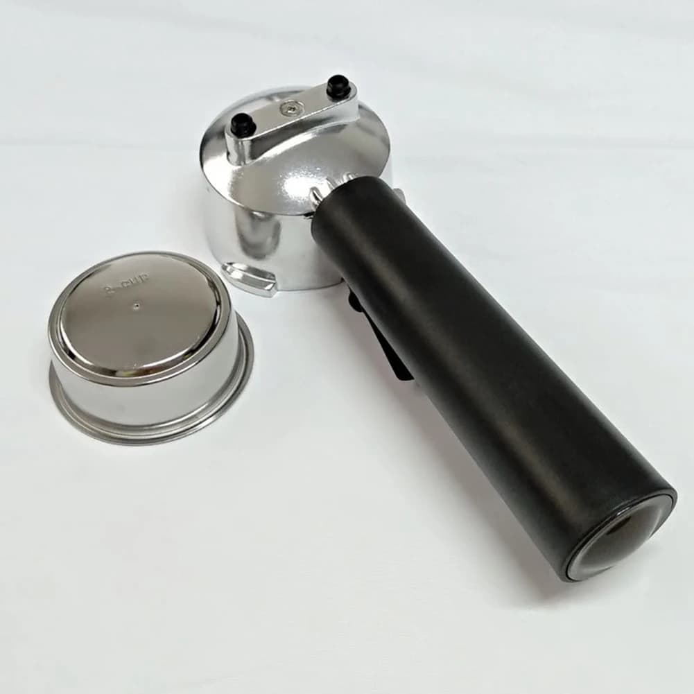 Porte-filtre à café réutilisable sans fond pour zones, support ix, pièces de cafetière expresso, 60m