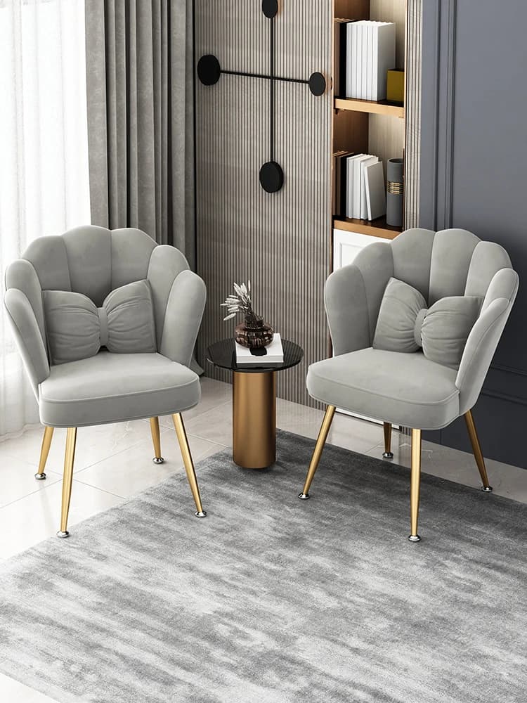 Tabouret de Maquillage Nordique Moderne et Simple, Belle Chaise de Chambre à Coucher, pour Fille, Co