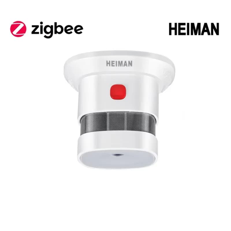 HEIMAN Zigbee détecteur de fumée système de maison intelligente 2.4GHz capteur de prévention de sécu