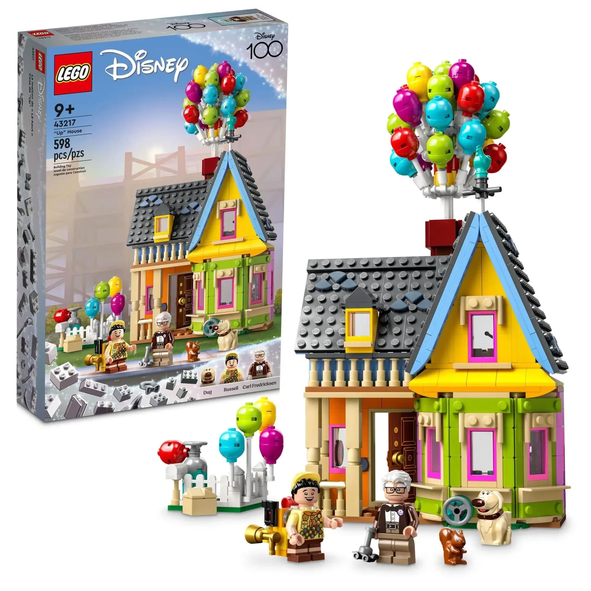 LEGO 43217 Disney et Pixar 'Up' House Disney 100 Ensemble de blocs de construction de célébration po