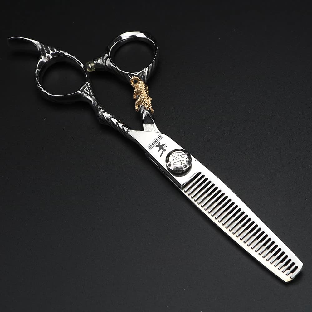 XUANFENG – ciseaux à cheveux professionnels de 6 pouces, ensemble de ciseaux de coupe et d'amincisse