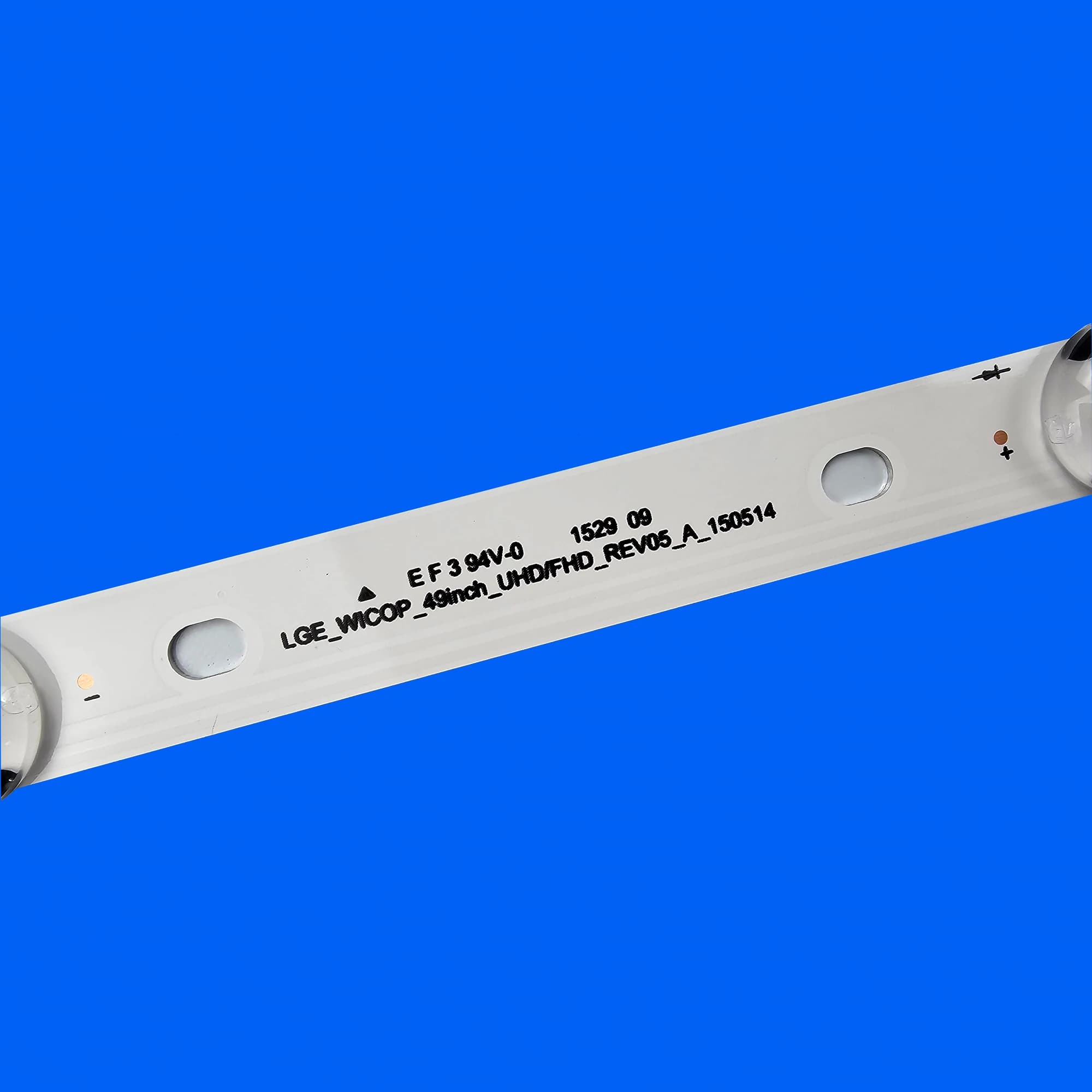 Rétroéclairage TV LED 49 pouces, 49UH610A 49UH6100 49LF5100 49UH6030 49UF640V 49UF6407 49UF640 49LF5