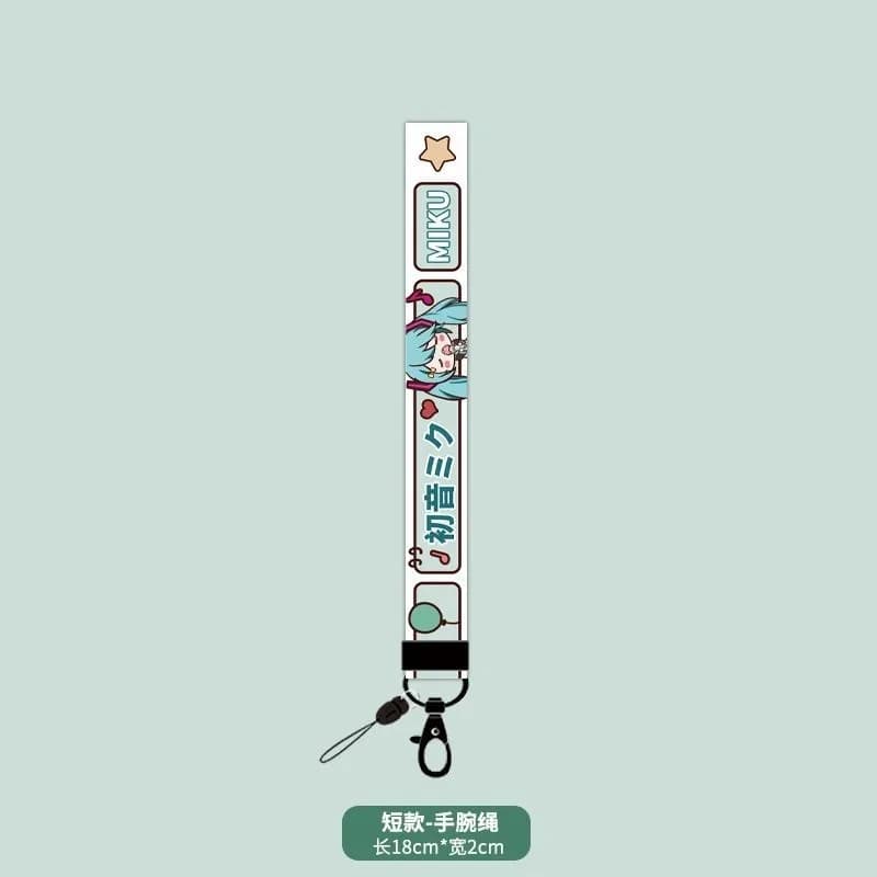 Nouveau lanyard bidimensionnel Hatsune Miku, accessoire de film et de télévision, pour téléphone por