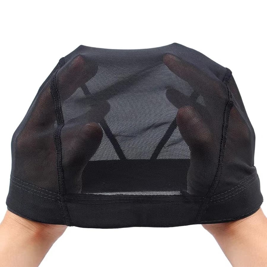 Bonnet de perruque en maille Spandex, dôme, plus facile à coudre dans les cheveux, bonnet de tissage