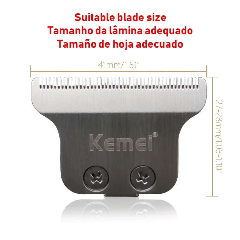 Pour Kemei KM-5027 1949 5098 9163 5021 Etc. Tondeuse à cheveux limite peigne universel noir gardes c