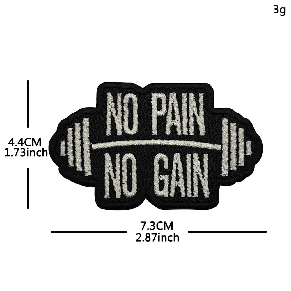 Patch de lettres tactiques, groupe de Type sang, patchs américains pour vêtements, jeu sur le sport,