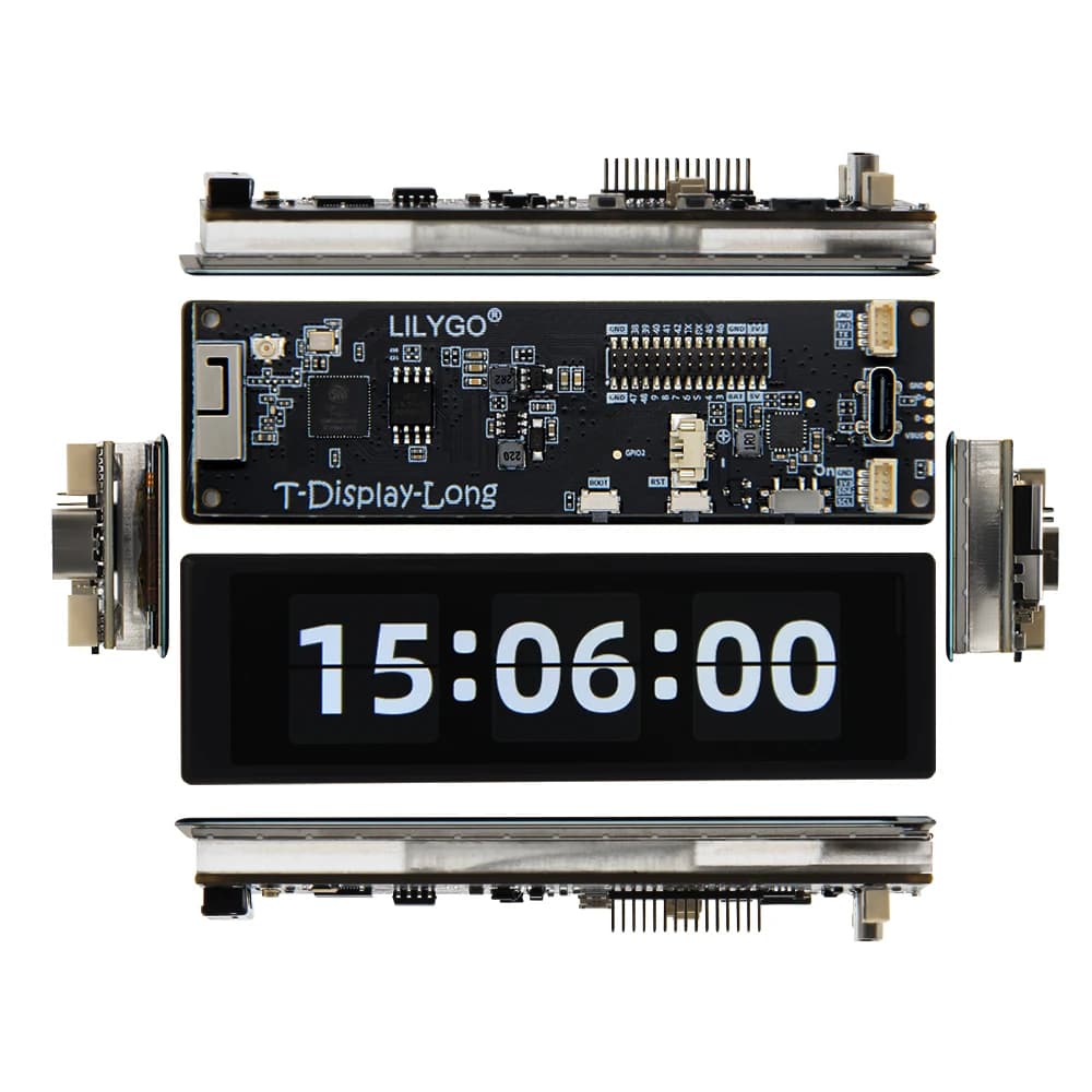 LILYGO® T-Display-S3-Long carte de développement ESP32-S3 à écran tactile de 3.4 pouces TFT LCD tech