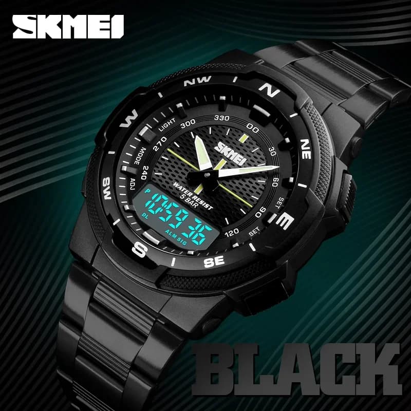 SKMEI 1370 luxe entièrement en acier affaires montre étanche Relogio Masculino montre hommes mode Sp
