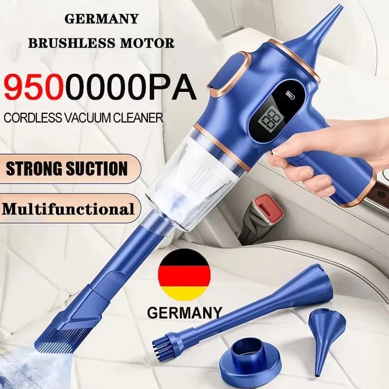 Xiaomi Aspirateur à main sans fil 9500000Pa Nettoyage portable sans fil Utilisation polyvalente à la