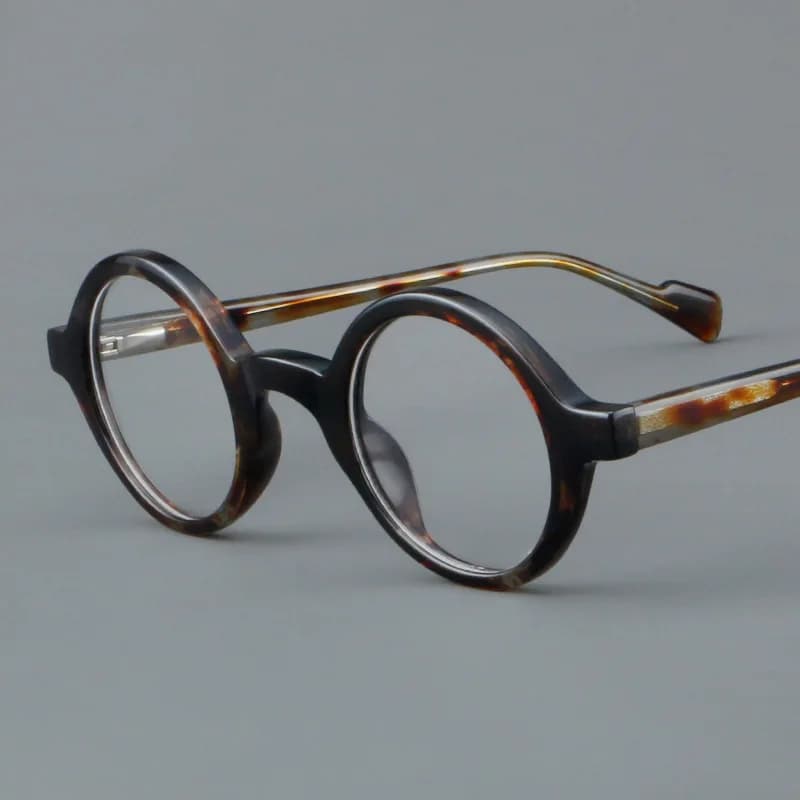 Monture de lunettes ronde rétro pour hommes et femmes, cadre de lunettes de planche, ultra léger, à 