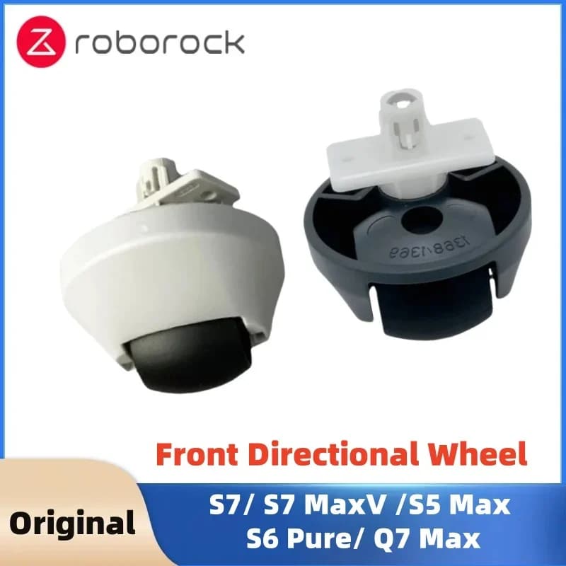 Roue avant directionnelle d'origine pour Roborock, pièces d'aspirateur robot, roulette, S7, S7 MaxV,