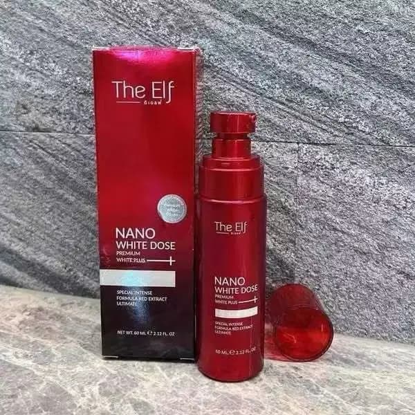60 ml The Elf Nano crème blanche traitement blanchissant et éclaircissant pour le visage, correcteur
